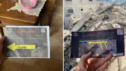 Önce broşür sonra bomba yağıyor