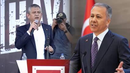Özgür Özel'den, Başkan Erdoğan ve Bakan Yerlikaya'ya skandal tehdit