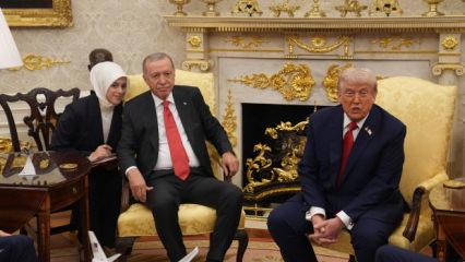 Erdoğan ile Trump'ın Beyaz Saray'daki görüşmesi dünya basınında!
