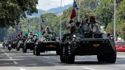 Venezuela'da seferberlik! Silahlı kuvvetler sokağa indi