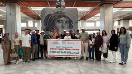 Gaziantep Büyükşehir'den derece yapan öğrencilere Özbekistan gezisi 