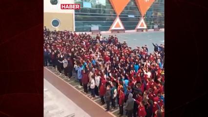 İmam-Hatip öğrencilerinden Sumud Filosu'na destek