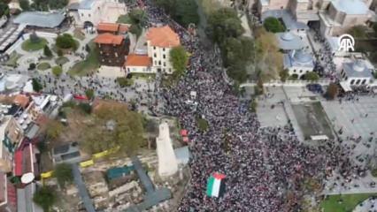 Türkiye Gazze için tek yürek! İstanbul, Ankara ve İzmir'de yürüyüş