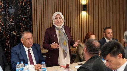 Rukiye Toy İstanbul’da STK temsilcileriyle bir araya geldi