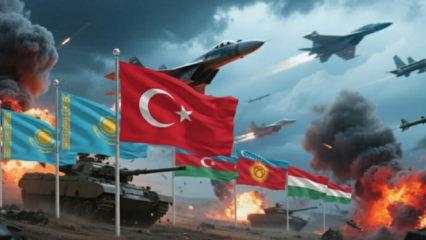 Turan tatbikatı yapacaklar! İşte Türk Teşkilatı Birliğini'nin toplam silah sayısı!