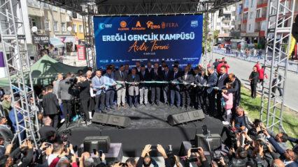 Konya'nın en büyük 'Gençlik Kampüsü' Ereğli'de açıldı