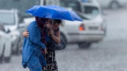 Meteoroloji'den 36 ilde sarı ve turuncu uyarı! Sağanak ve fırtına zirve yapacak