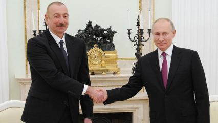 Putin ve Aliyev Duşanbe'de bir araya geldi
