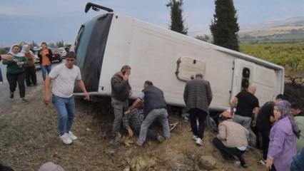 Denizli'de korkunç kaza: 1 vatandaş öldü, çok sayıda yaralı var