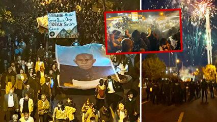 Diyarbakır'da gergin gece! Türk polisine "düşman" deyip tehditler savurdular
