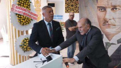 İYİ Parti kongresinde gerginlik: Kürsü devrildi, arbede yaşandı