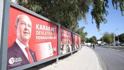 KKTC'de tarihi seçim: Rumlarla federasyon isteyen adayların Erdoğan vaadi