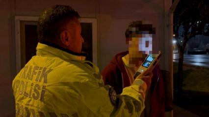 Kayseri’de kaza yapan alkollü ve ehliyetsiz sürücüden polise: ‘Beni alın bırakmayın’