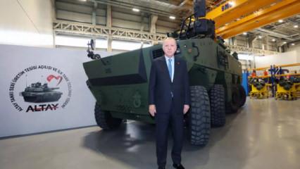 Altay Tankı'ndan gövde gösterisi! İşte o anlar