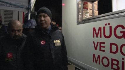 Bakan Yerlikaya deprem bölgesinde! Vatandaşlara önemli çağrı