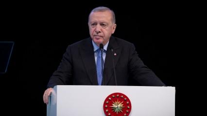 SON DAKİKA: Cumhurbaşkanı Erdoğan: Türkiye Cumhuriyeti, Milletimizin son çatısıdır