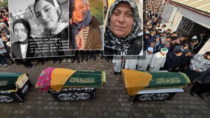 En acı görüntü: Kocaeli'deki faciada hayatını kaybedenler son yolculuğuna uğurlandı!