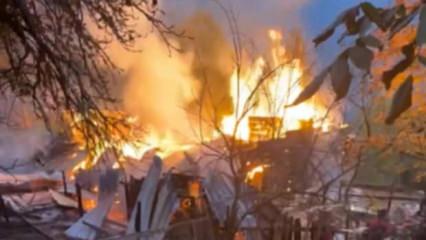 Karabük’te 2 katlı ahşap evde yangın! 5 kişi dumandan etkilendi