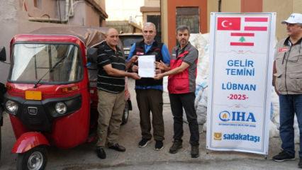 Sadakataşı ve Avusturya İHA kurumları Lübnan’a yardım ulaştırdı