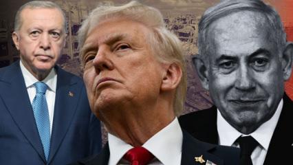 Trump'ın Türkiye sözleri İsrail'i korkuttu: Gazze'de sahne Türk'ün!