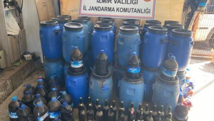 4 adrese sahte i&ccedil;ki operasyonu: Bir tondan fazla ele ge&ccedil;irildi