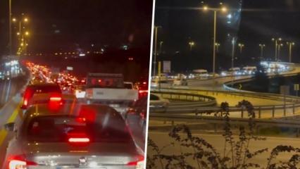 Ankara trafiğinde İstanbul'a rahmet okutan görüntü! Sürücüler isyan etti