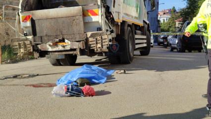 Sinop Belediyesi çöp kamyonu önünden geçen yaşlı kadını ezdi