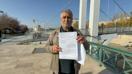 Tarlasını satmak isterken hayatının şokunu yaşadı