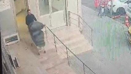 B&uuml;y&uuml;k&ccedil;ekmece Adliyesi'ndeki hırsızlık g&ouml;r&uuml;nt&uuml;leri ortaya &ccedil;ıktı