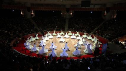 Hazreti Mevlana 11 gün boyunca "Sema Ayin-i Şerifi" ile anılacak