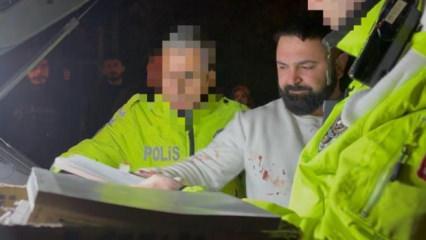 Kaza yapan şoför polise: Sana gerekeni yapacağım