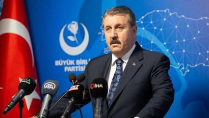 Mustafa Destici sözlerine açıklık getirdi