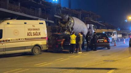 İstanbul'da korkunç kaza: Beton mikserine düşerek can verdi