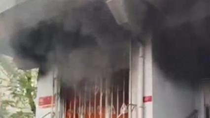 Esenler&rsquo;de 5 yaşındaki &ccedil;ocuk &ccedil;akmakla oynarken yangın &ccedil;ıktı