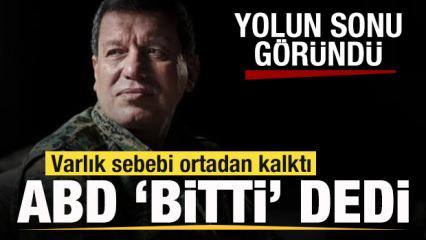 Suriye'de sıcak gelişme! ABD 'bitti' dedi! Varlık sebebi ortadan kalktı Yolun sonu g&ouml;r&uuml;nd&uuml;