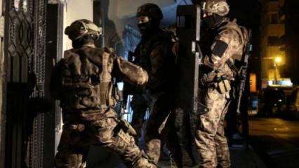 Kars'ta silah ka&ccedil;ak&ccedil;ılığı operasyonunda 10 ş&uuml;pheli yakalandı