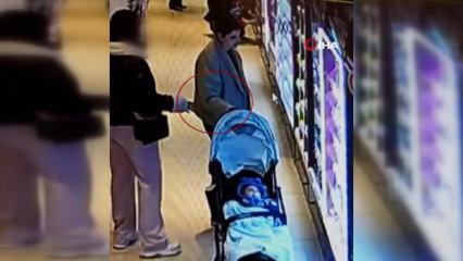 Kılıktıktan kılığa giren cep telefonu hırsızı kadın kamerada