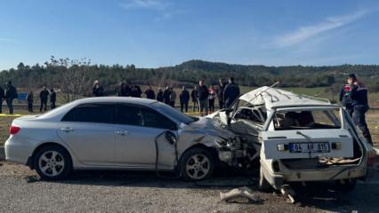 Uşak'ta feci kaza: Yaşlı çift öldü!