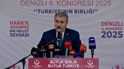 BBP Lideri Destici'den AK Parti'nin raporuna destek: A&ccedil;ık&ccedil;a tebrik ediyorum