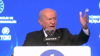 Devlet Bah&ccedil;eli: G&uuml;n&uuml;m&uuml;z&uuml;n S&uuml;leyman'ı Cumhurbaşkanımız Erdoğan, Sinan'ı Murat Kurum Bey'dir