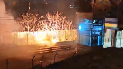 Bakırk&ouml;y'de metro durağındaki yangın s&ouml;nd&uuml;r&uuml;ld&uuml;