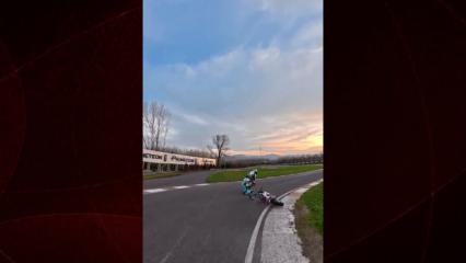 Kenan Sofuoğlu'nun oğlu Zayn ge&ccedil;irdiği kaza ile herkesi korkuttu