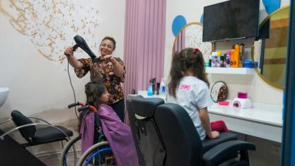 Gaziantep B&uuml;y&uuml;kşehir'e bağlı Engelsiz Yaşam Merkezi, umut olmaya devam ediyor 