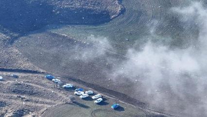 Ankara'da d&uuml;şen Libya u&ccedil;ağında &ouml;n rapor &ccedil;ıktı: Motor &ccedil;alışırken tepeye &ccedil;arpmış!