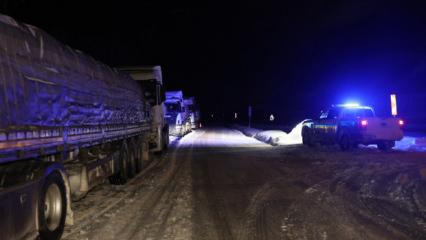 Bayburt-Erzurum kara yolu ulaşıma kapandı