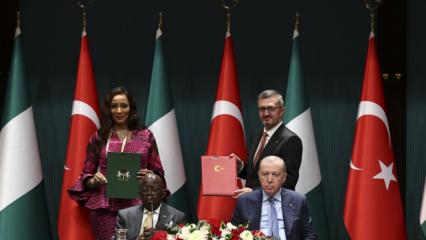 T&uuml;rkiye ile Nijerya arasında 9 anlaşma imzalandı! Duran'dan a&ccedil;ıklama