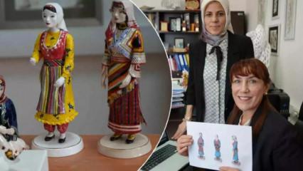 Kastamonu&rsquo;nun y&ouml;resel kıyafetli biblo bebekleri tescillendi!