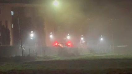 Hendek Cezaevi'nde yangın: Dumandan etkilenenen 11 kadın h&uuml;k&uuml;ml&uuml; hastaneye sevk edildi