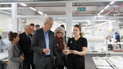 Erzurum, Alman b&uuml;y&uuml;kel&ccedil;iyi hayrete d&uuml;ş&uuml;rd&uuml;: Alman yatırımcılarla paylaşacağım