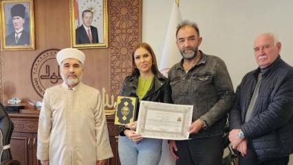  Rus kadın M&uuml;sl&uuml;man oldu